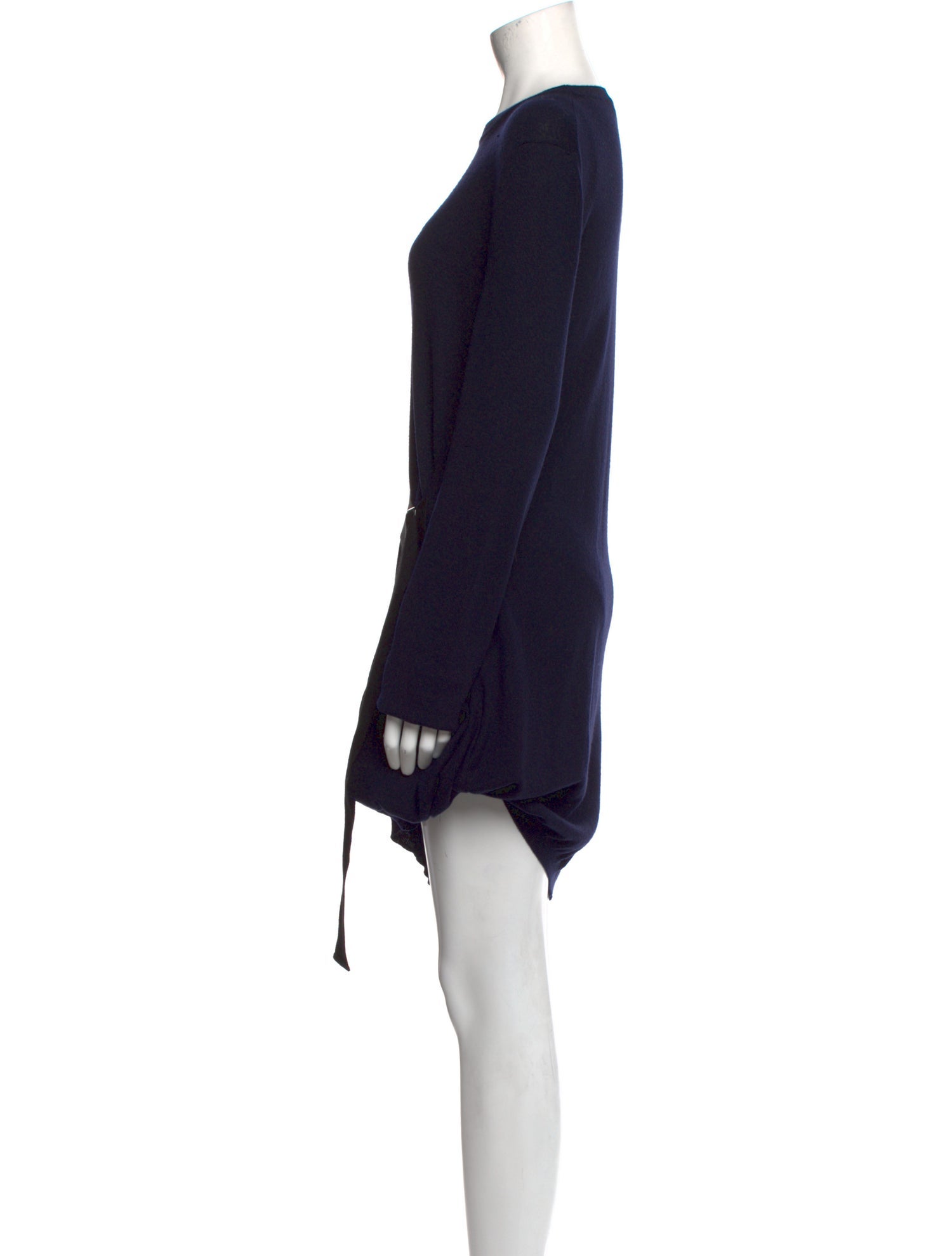 Jil Sander Virgin Wool Crew Neck Tunic