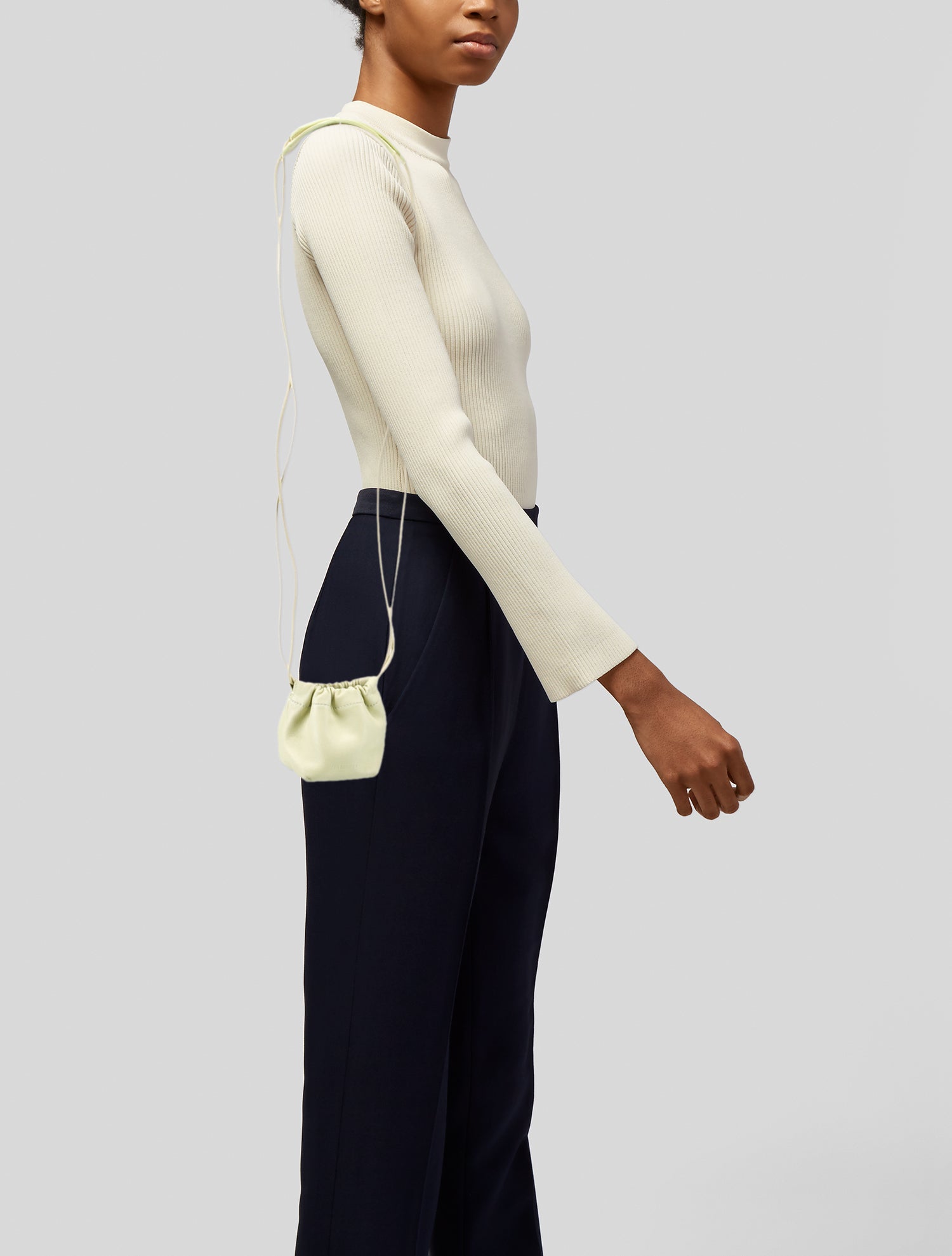 Jil Sander Leather Bucket Bag