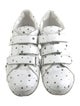 Jil Sander Leather Polka Dot Print Sneakers