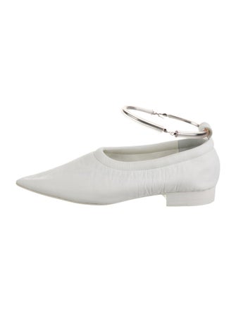 Jil Sander Nylon Ballet Flats