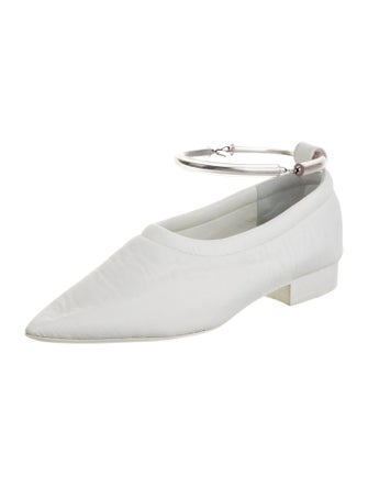 Jil Sander Nylon Ballet Flats