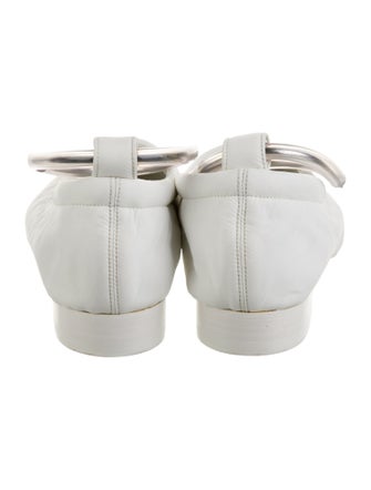 Jil Sander Nylon Ballet Flats
