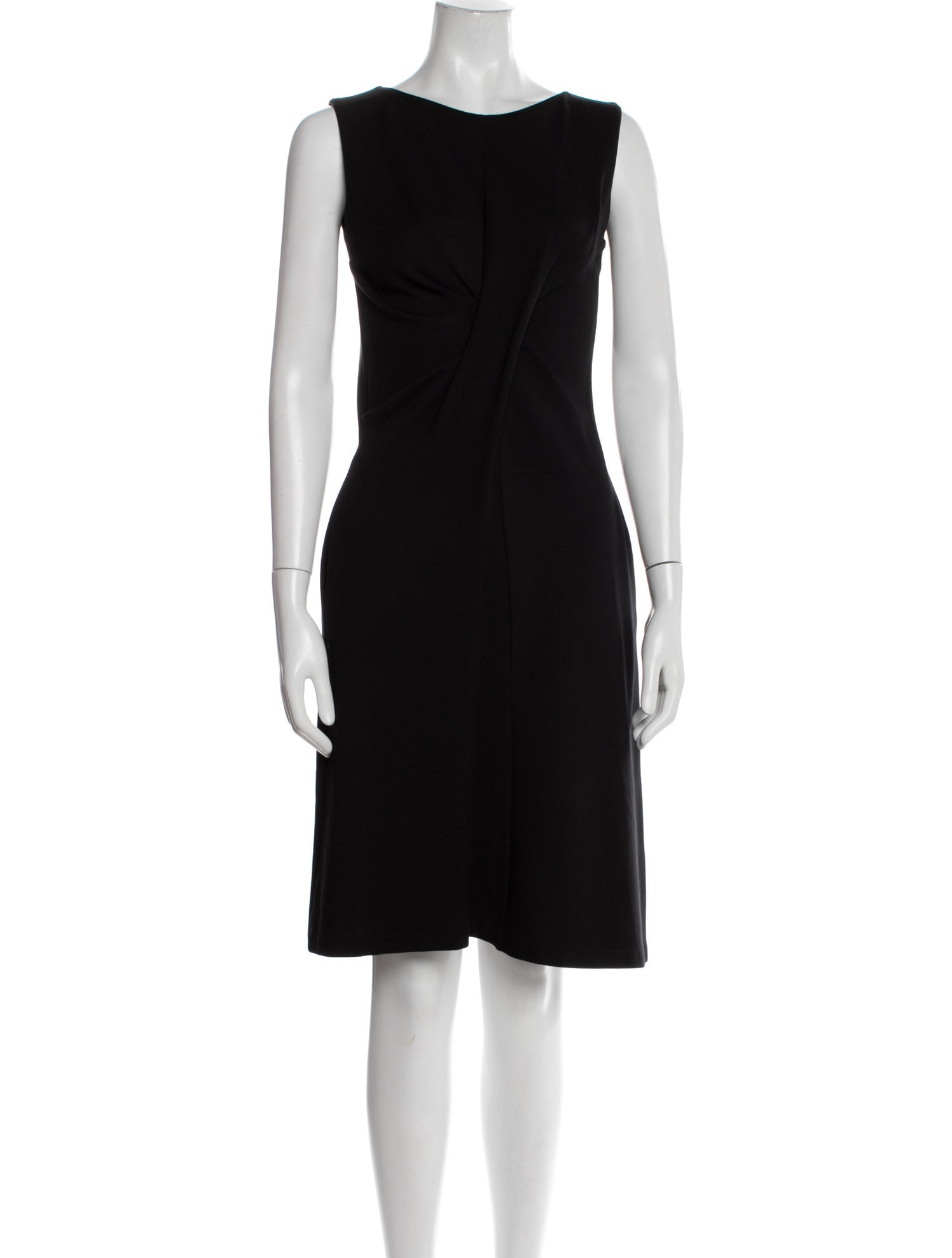 Jil Sander Bateau Neckline Knee-Length Dress