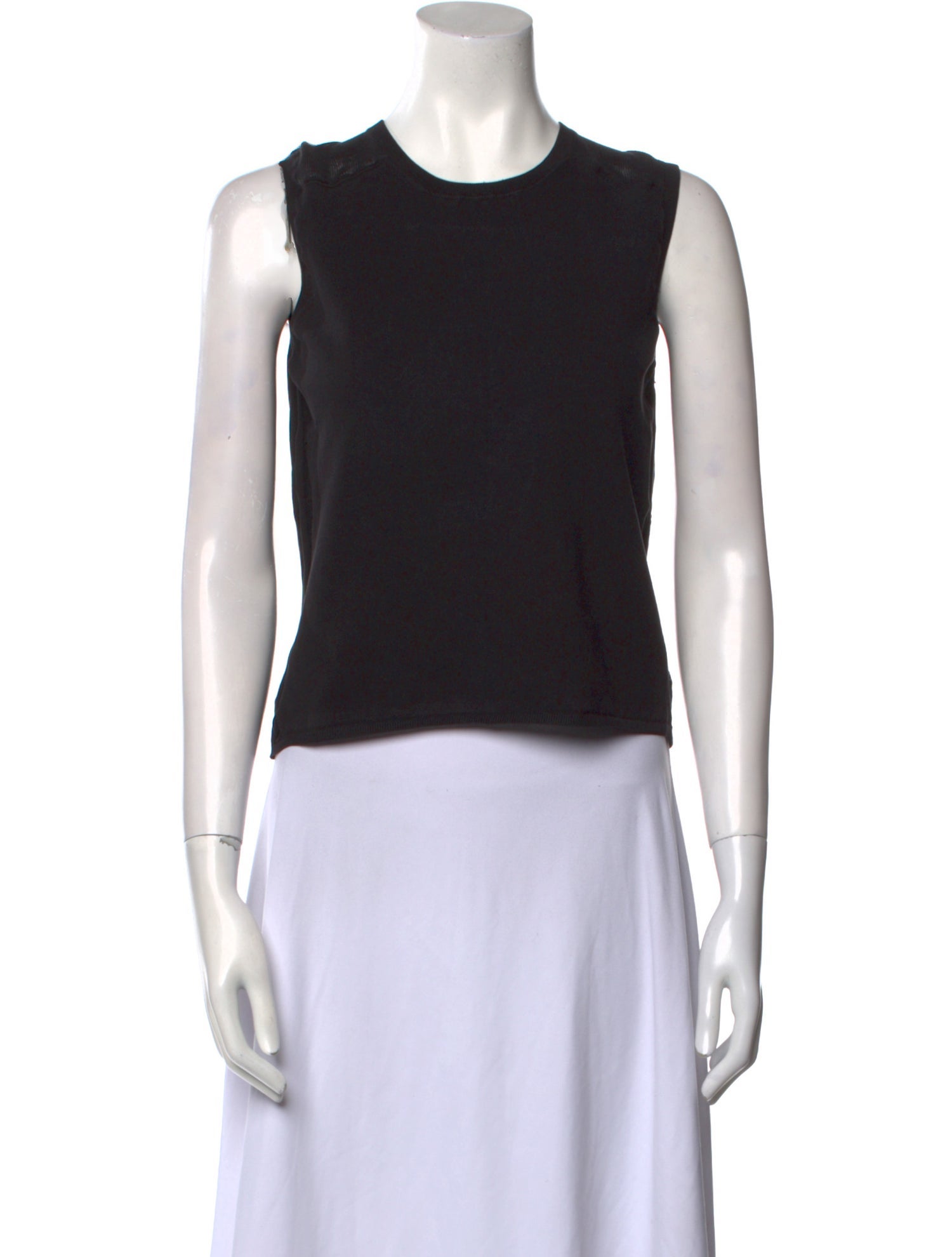 Jil Sander Vintage Crew Neck Crop Top