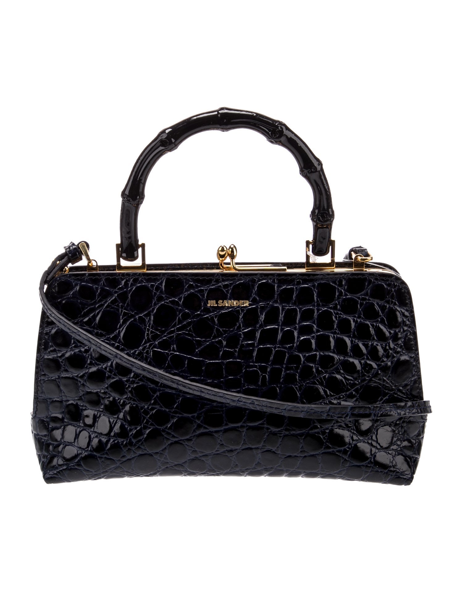 Jil Sander Leather Top Handle Bag