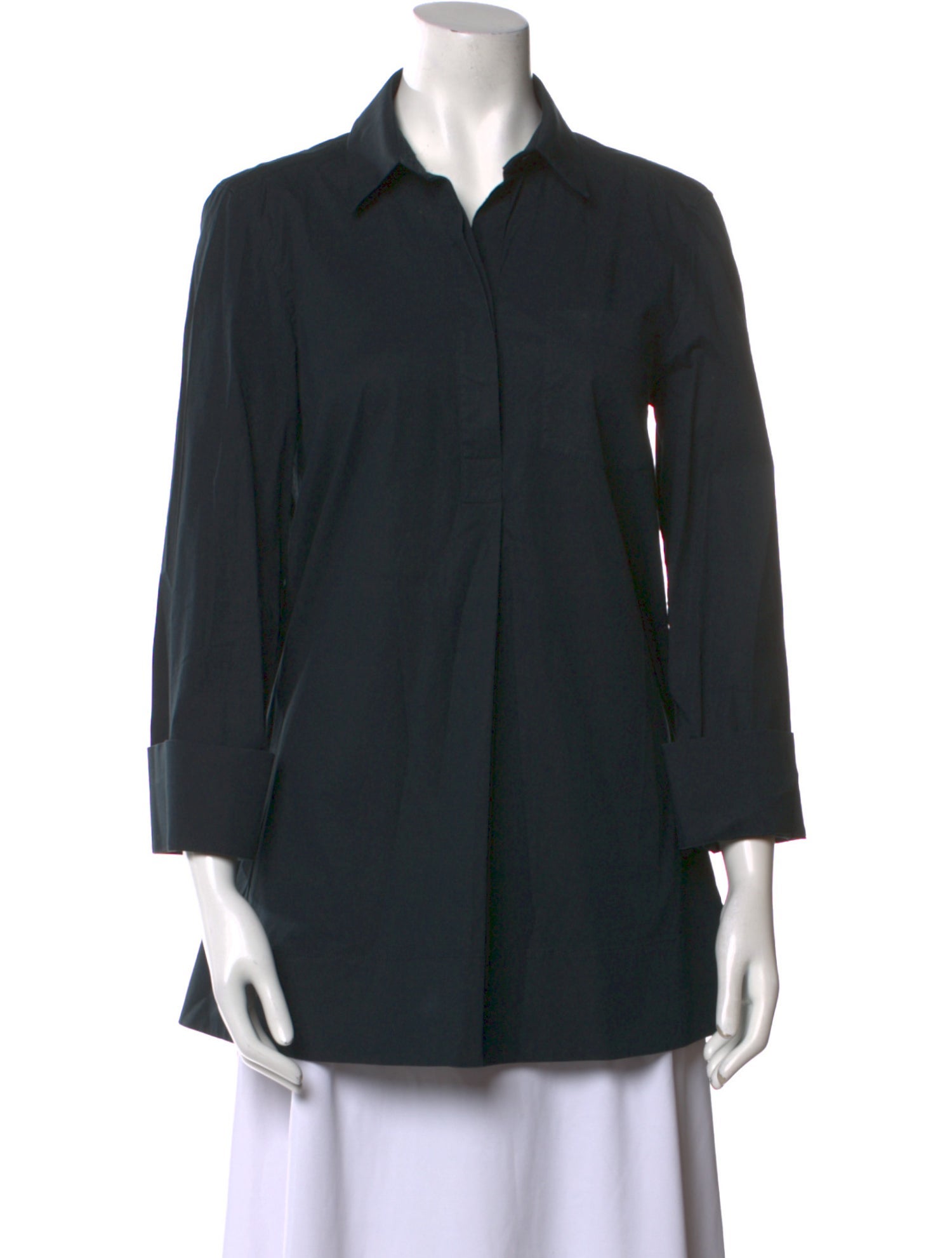 Jil Sander Long Sleeve Button-Up Top