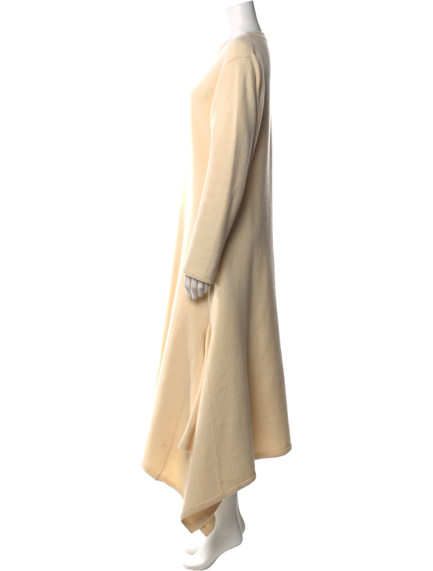 Jil Sander Wool Midi Length Dress