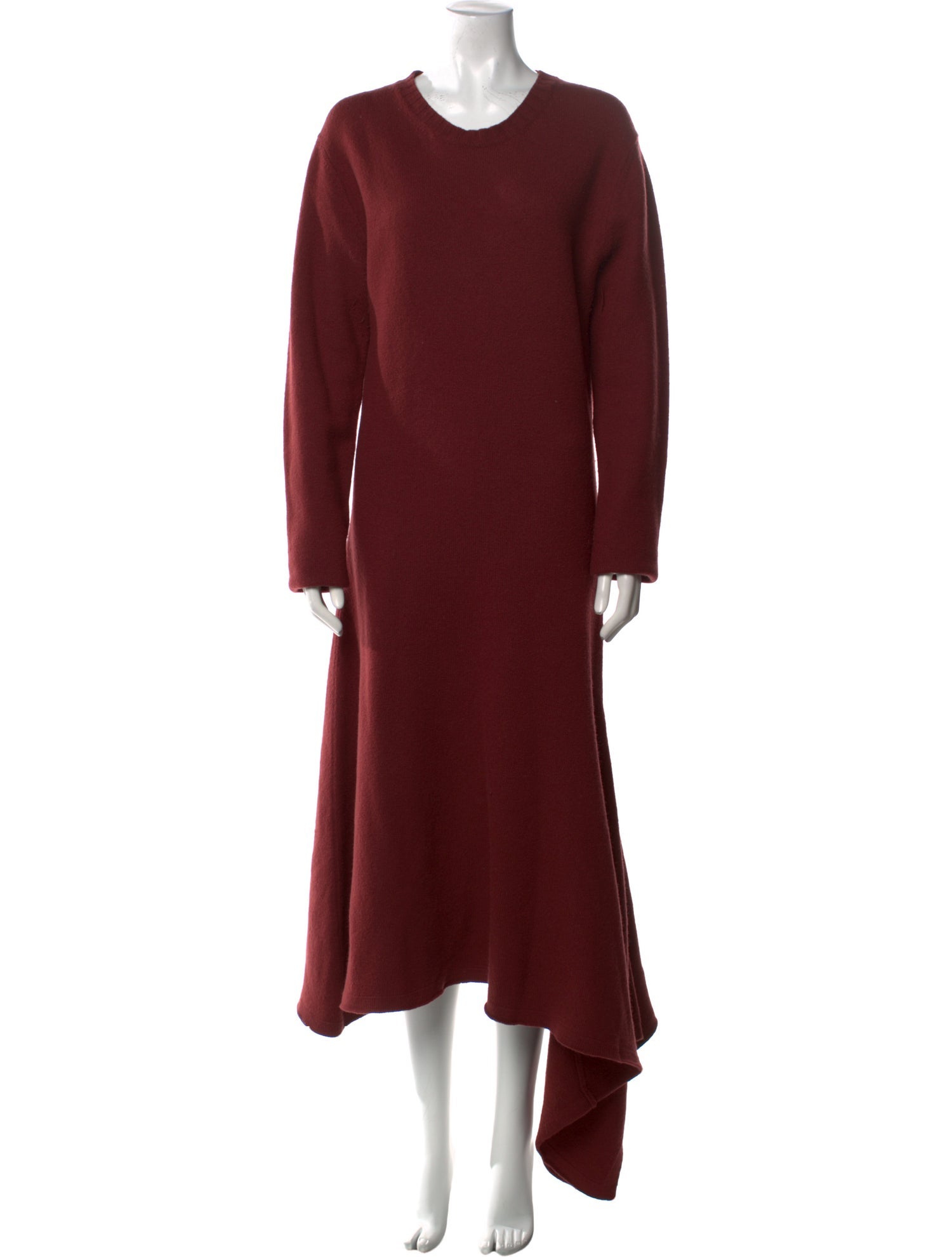 Jil Sander Wool Long Dress