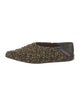 Jil Sander Raffia Patterned Flats