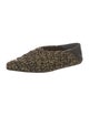 Jil Sander Raffia Patterned Flats