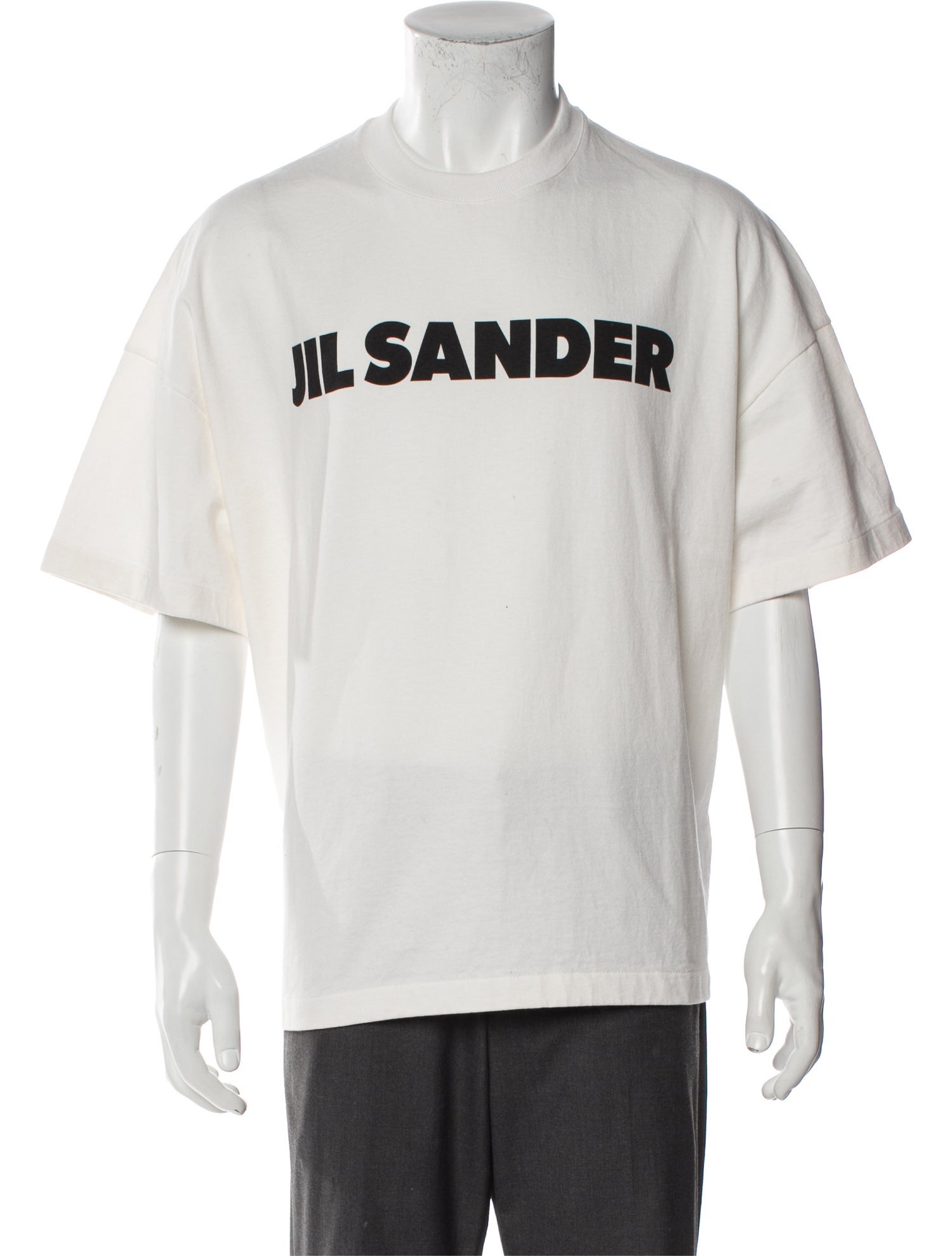 Jil Sander Graphic Print Crew Neck T-Shirt