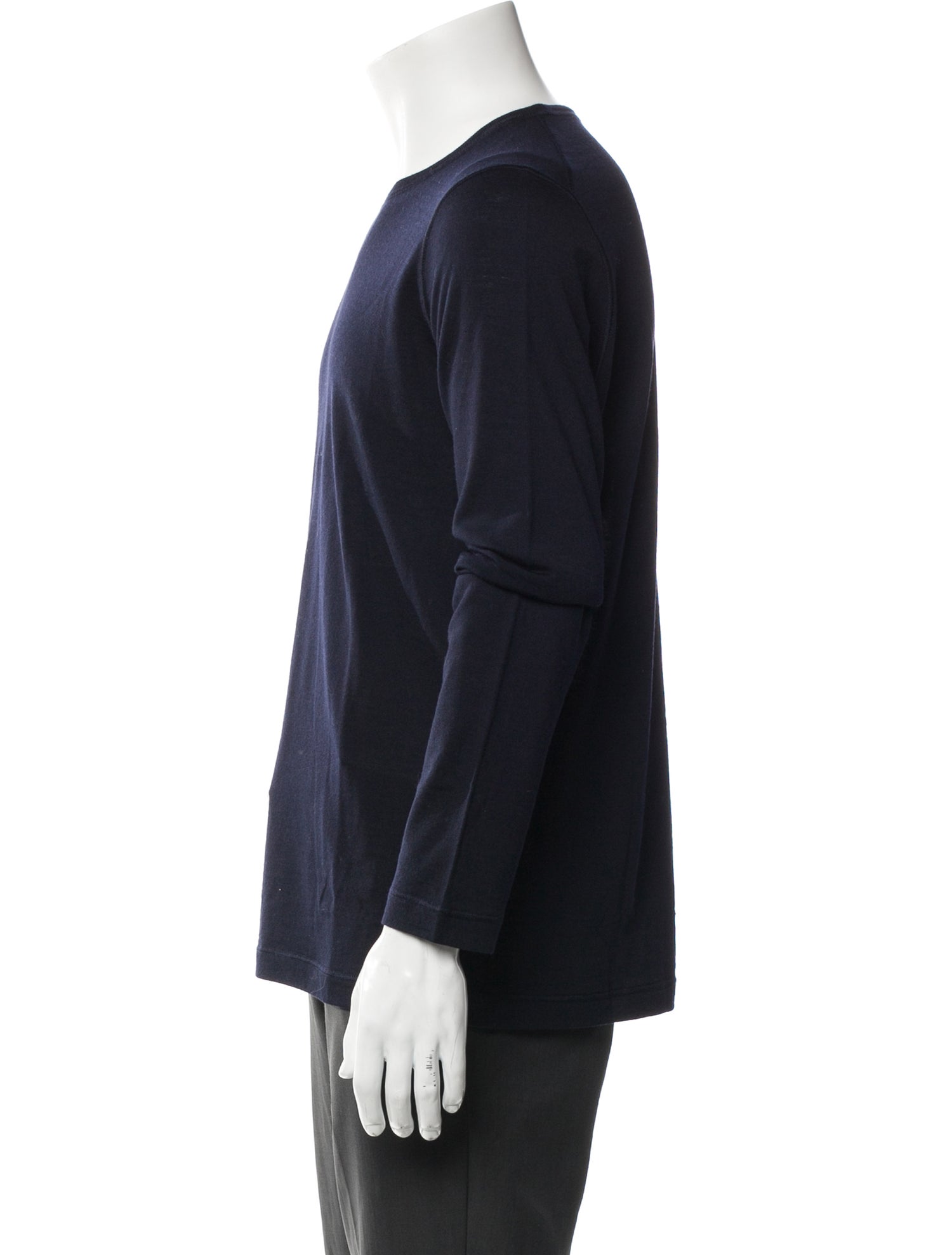 Jil Sander Virgin Wool Crew Neck Pullover