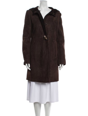 Jil Sander Late 2000's - Early 2010's Leather Parka