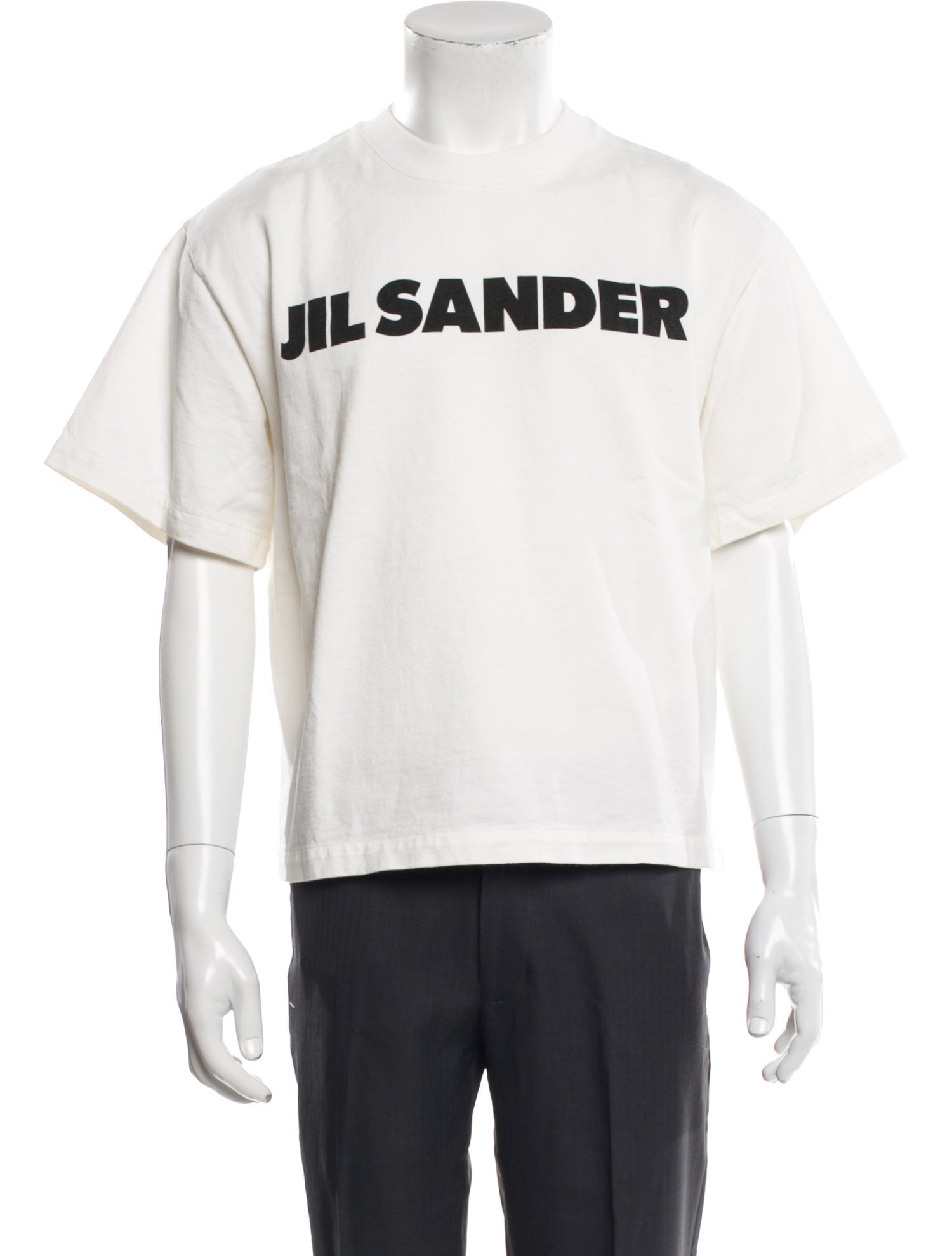 Jil Sander Graphic Print Crew Neck T-Shirt