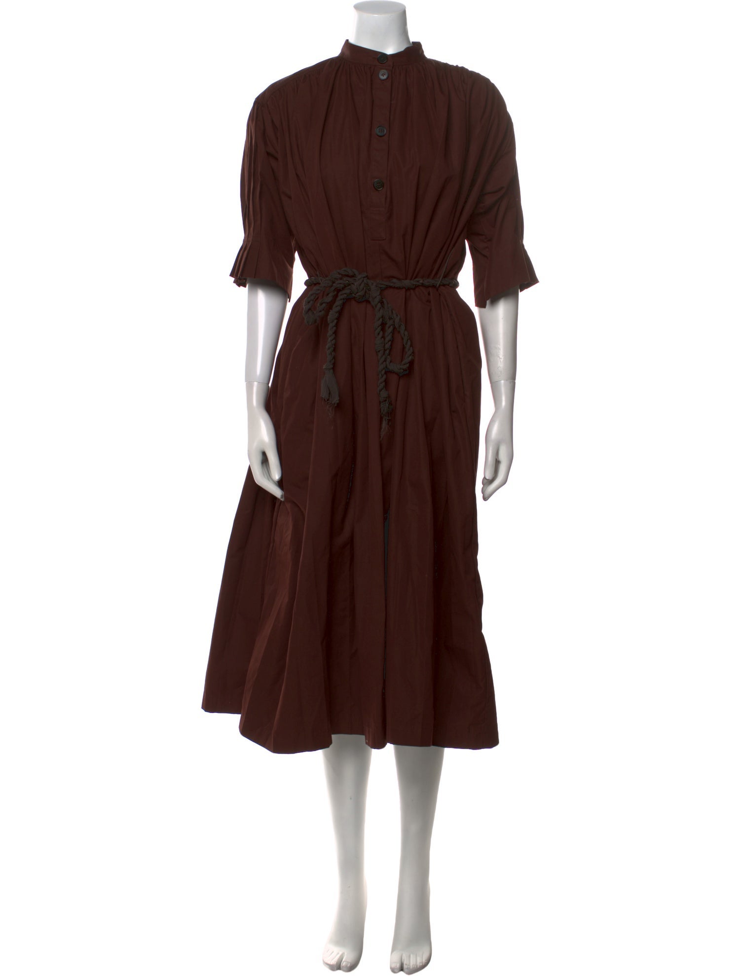 Maison Rabih Kayrouz Midi Length Dress - Neutrals Dresses