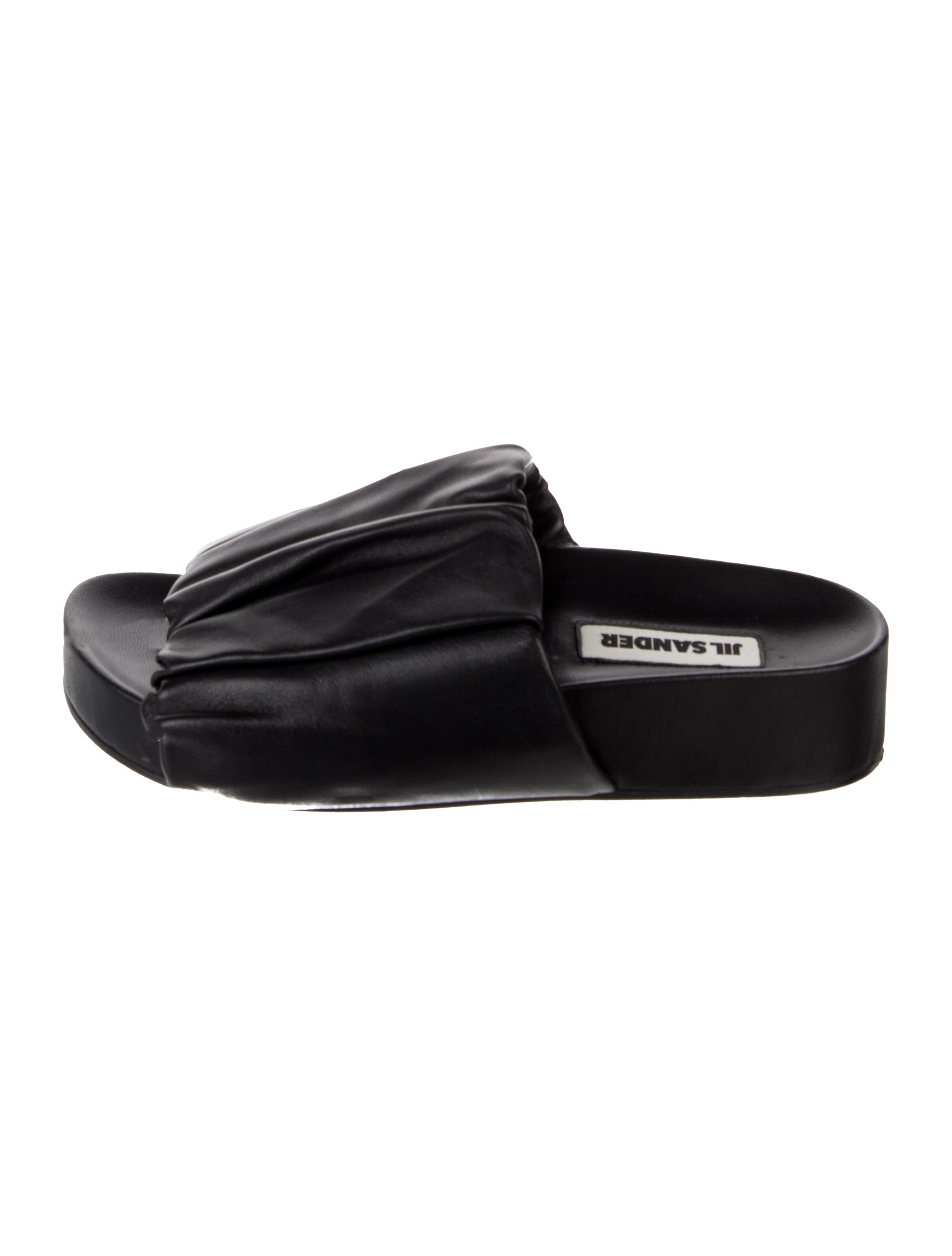 Jil Sander Leather Slides
