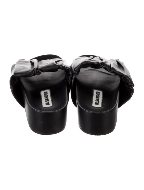 Jil Sander Leather Slides