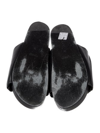 Jil Sander Leather Slides