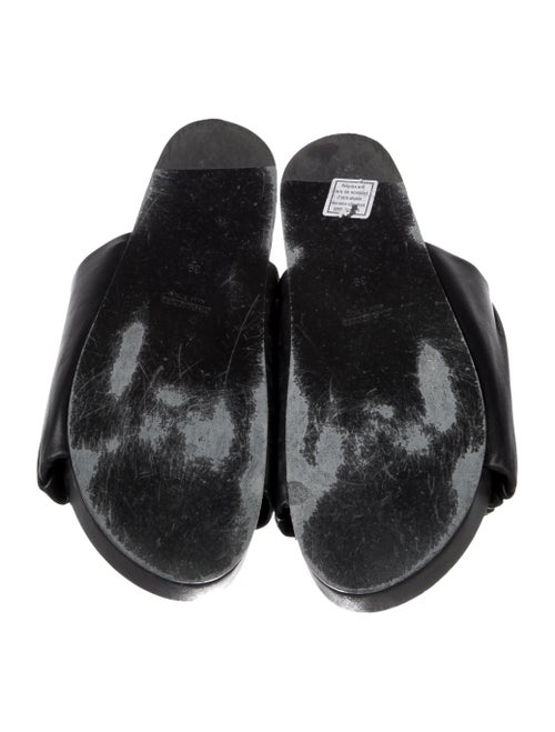 Jil Sander Leather Slides