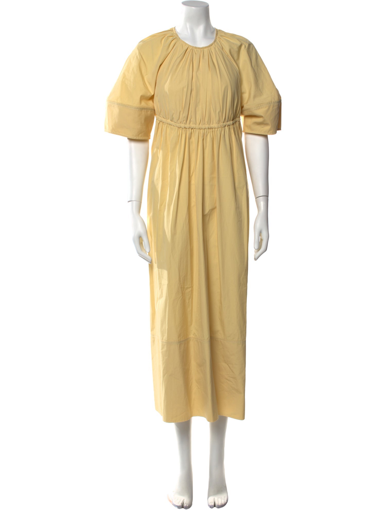 Jil Sander Crew Neck Long Dress w/ Tags