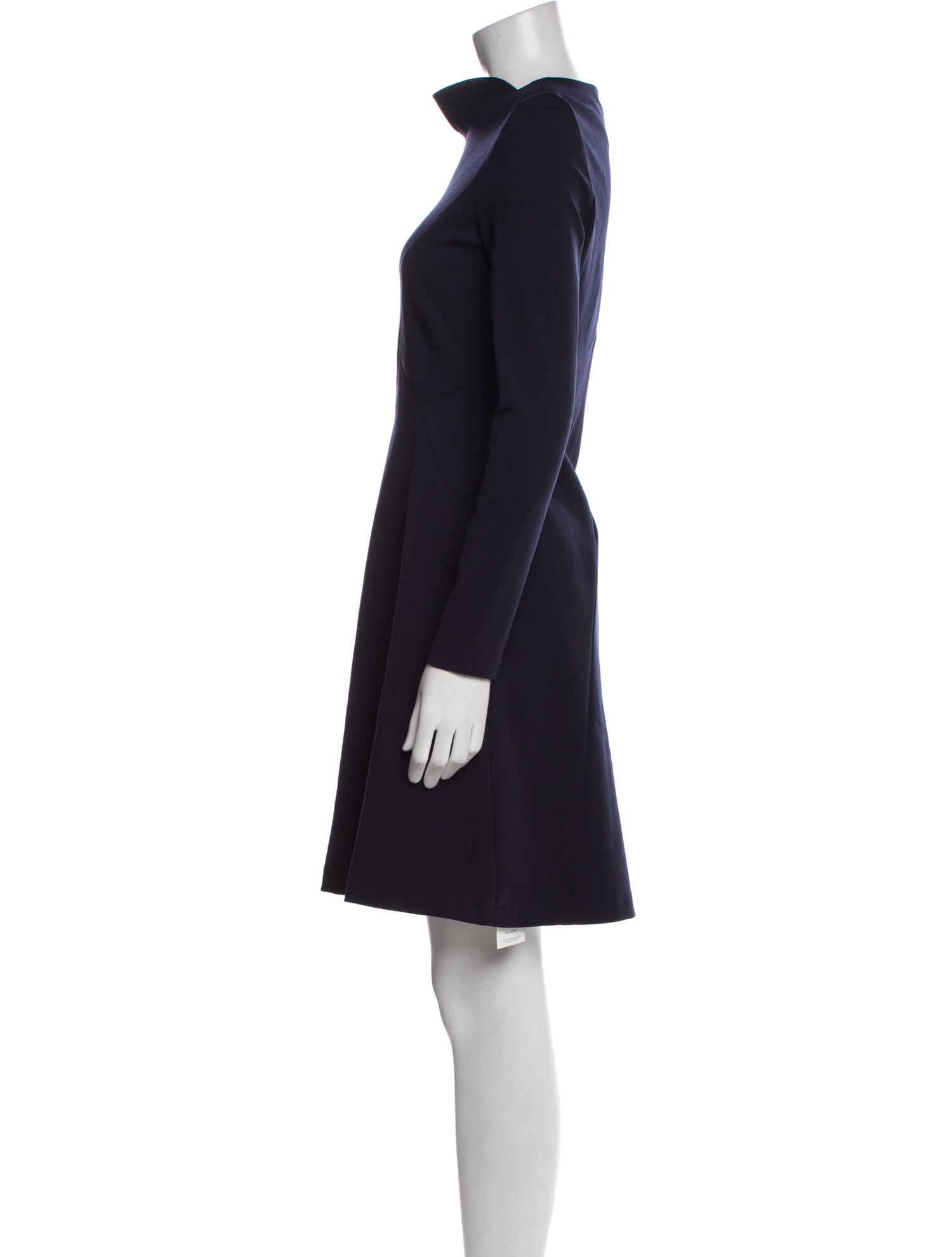 Jil Sander Wool Knee-Length Dress