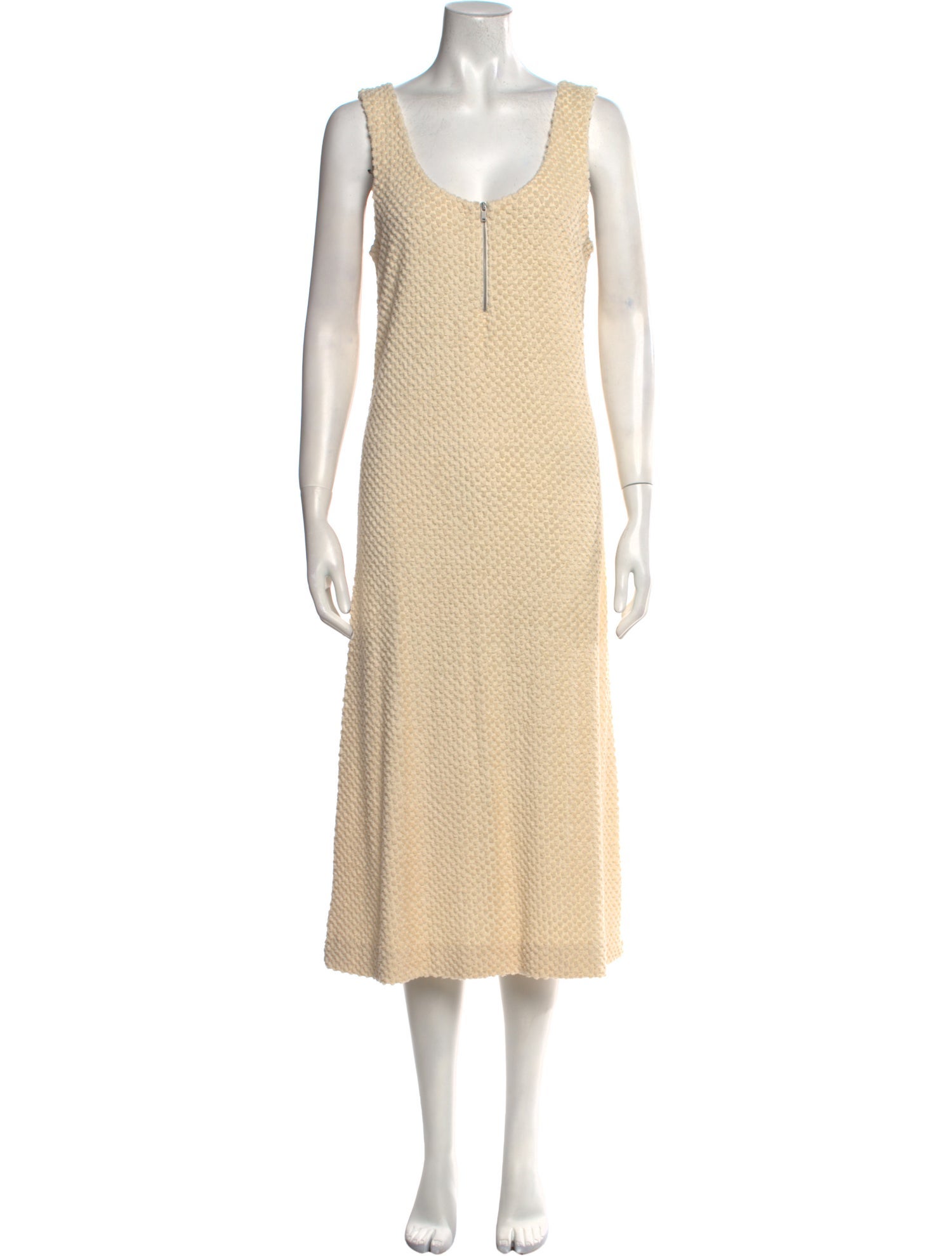 Jil Sander Scoop Neck Midi Length Dress w/ Tags