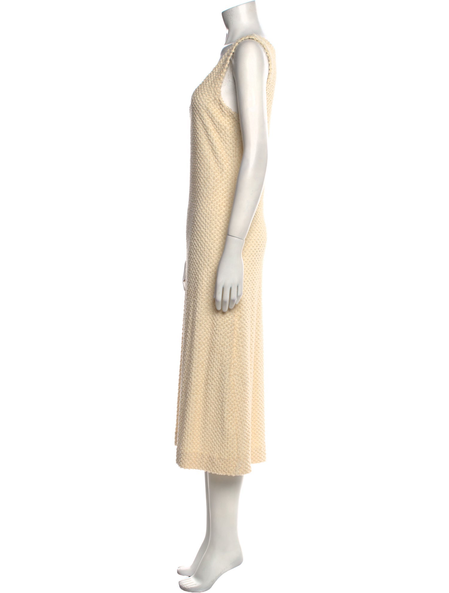 Jil Sander Scoop Neck Midi Length Dress w/ Tags