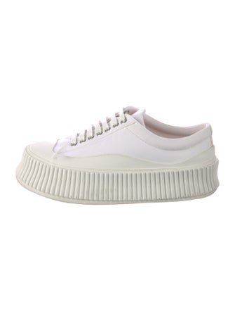 Jil Sander Canvas Sneakers