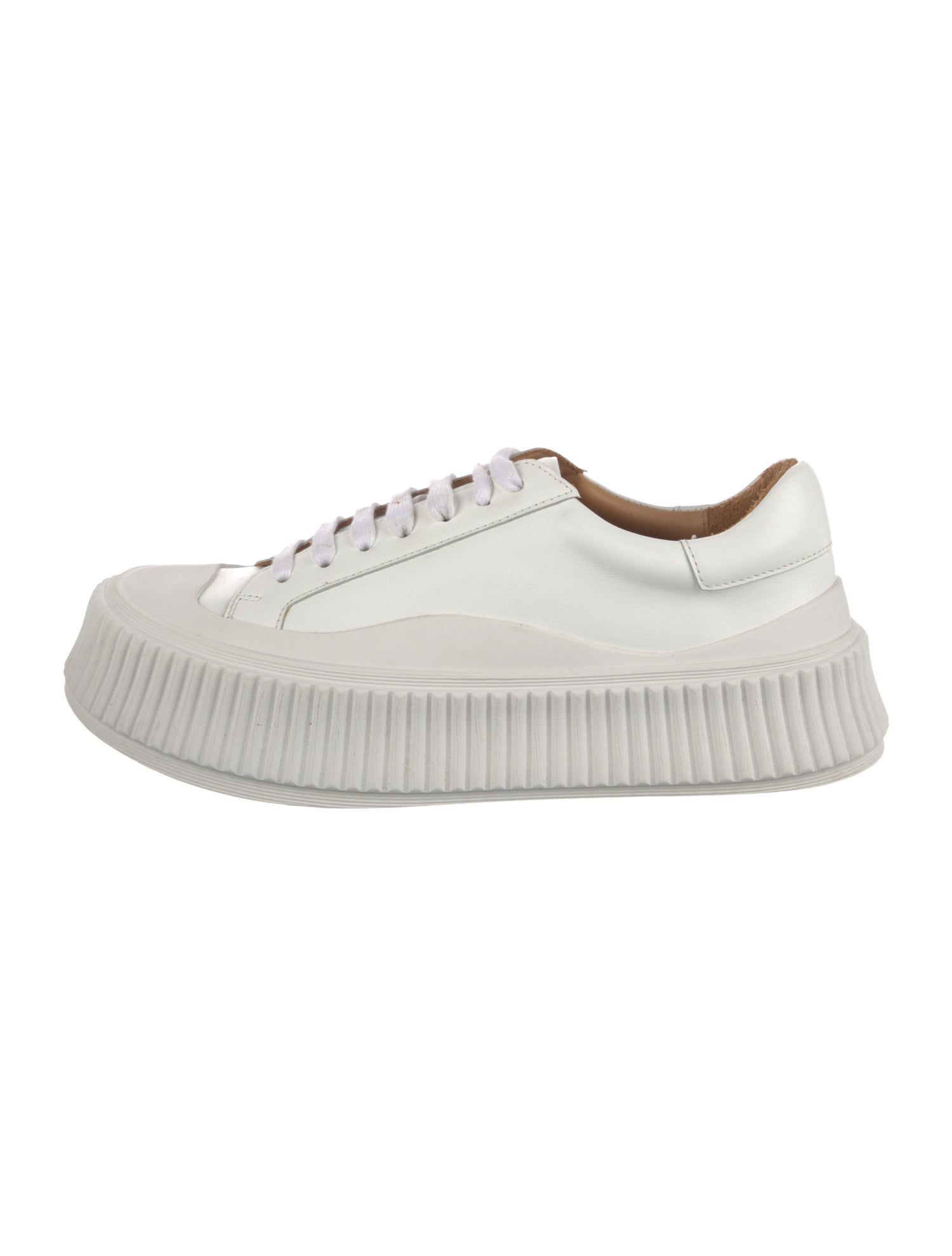 Jil Sander Leather Sneakers