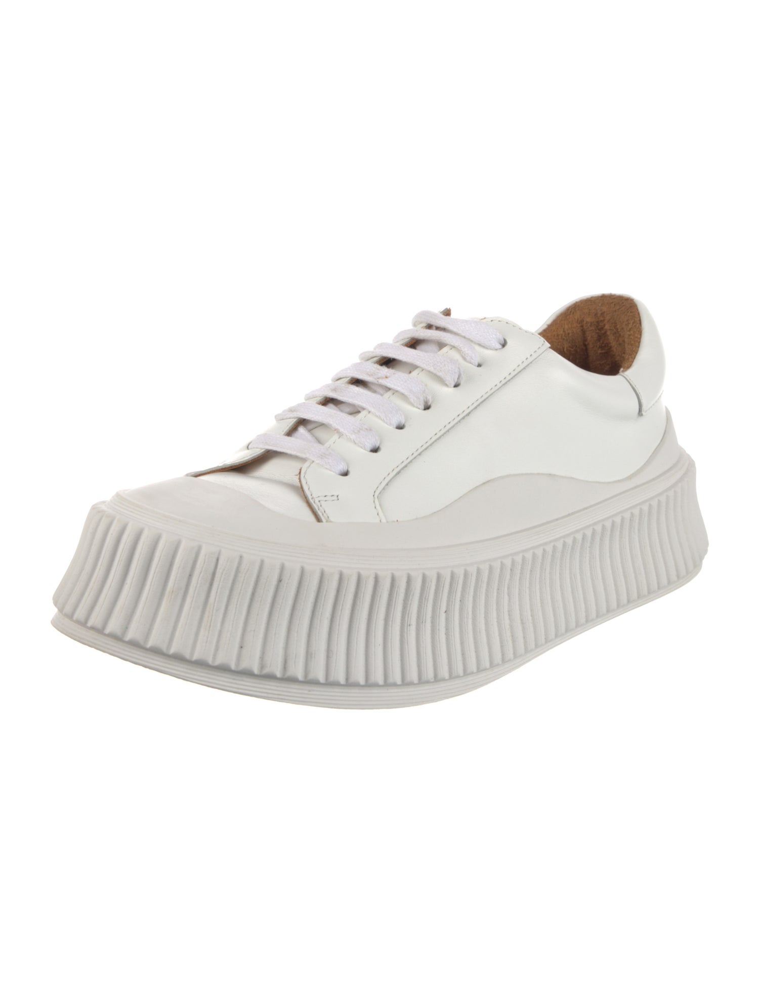 Jil Sander Leather Sneakers