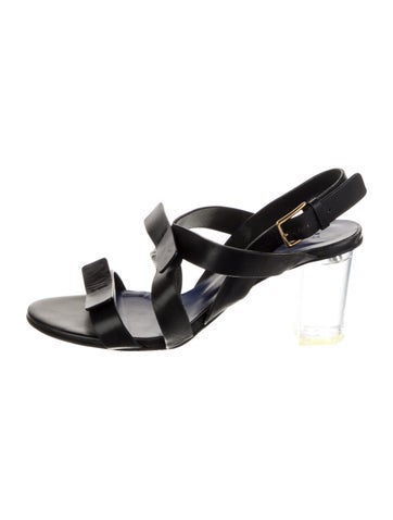 Jil Sander Sandals Leather Slingback IT 38 | 8