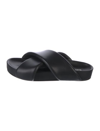 Jil Sander Leather Slides