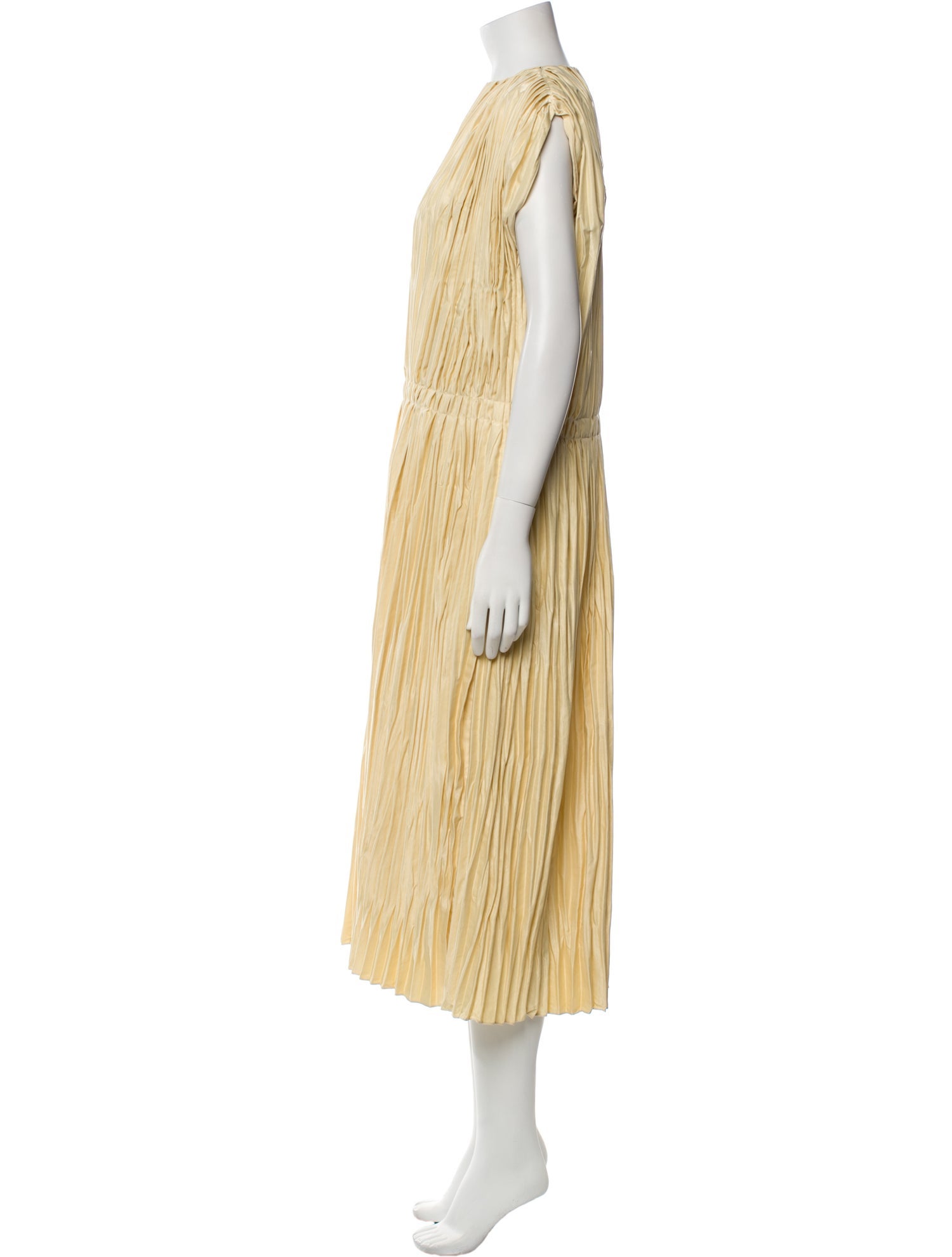 Jil Sander Dress w/ cape Midi Length Dress