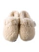 Jil Sander Faux Fur Slides
