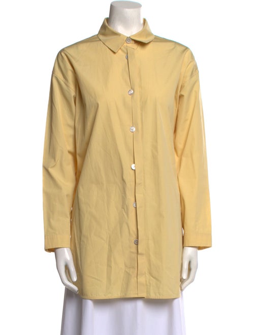 Jil Sander Long Sleeve Button-Up Top