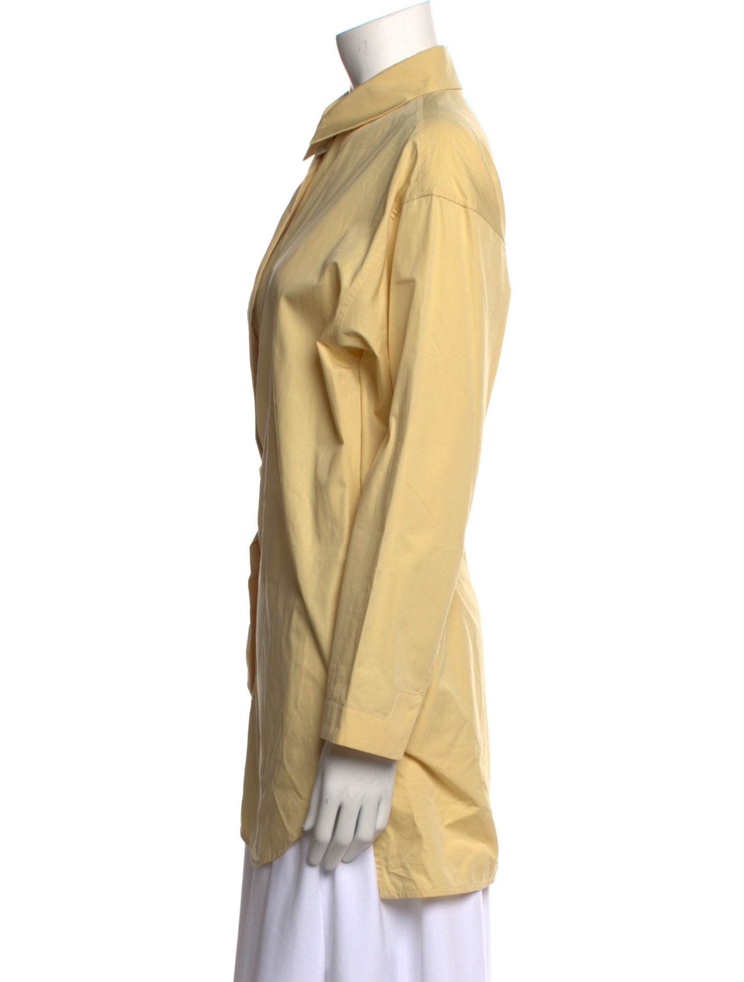 Jil Sander Long Sleeve Button-Up Top