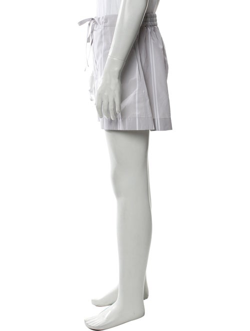 Jil Sander Striped Flat Front Shorts