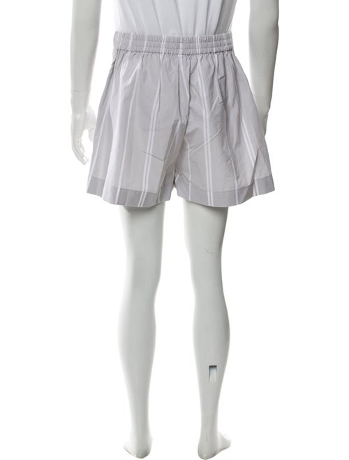 Jil Sander Striped Flat Front Shorts