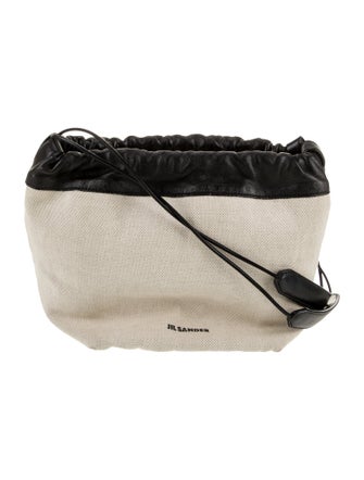 Jil Sander Canvas Shoulder Bag