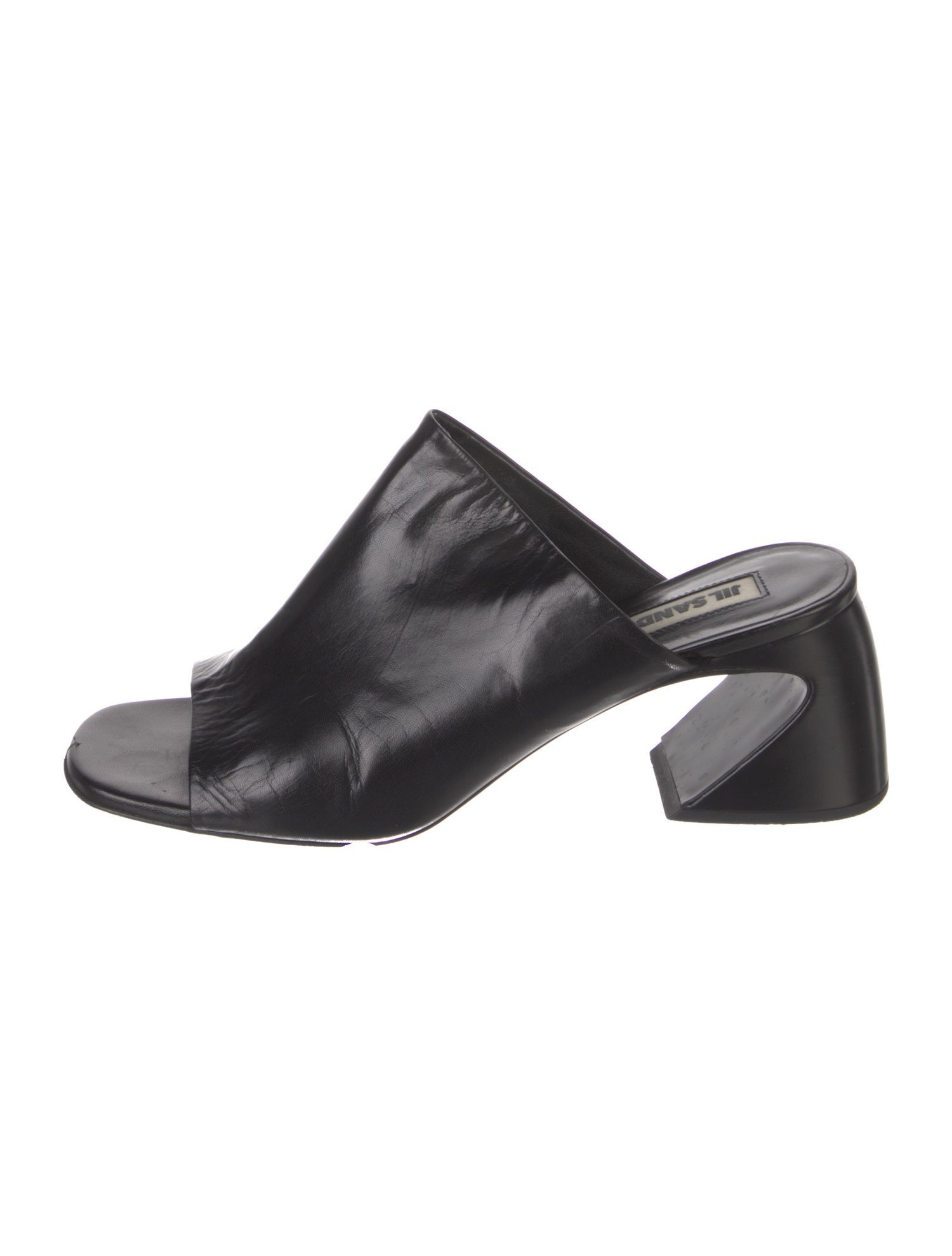 Jil Sander Leather Slides