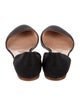 Jil Sander Canvas D'Orsay Flats
