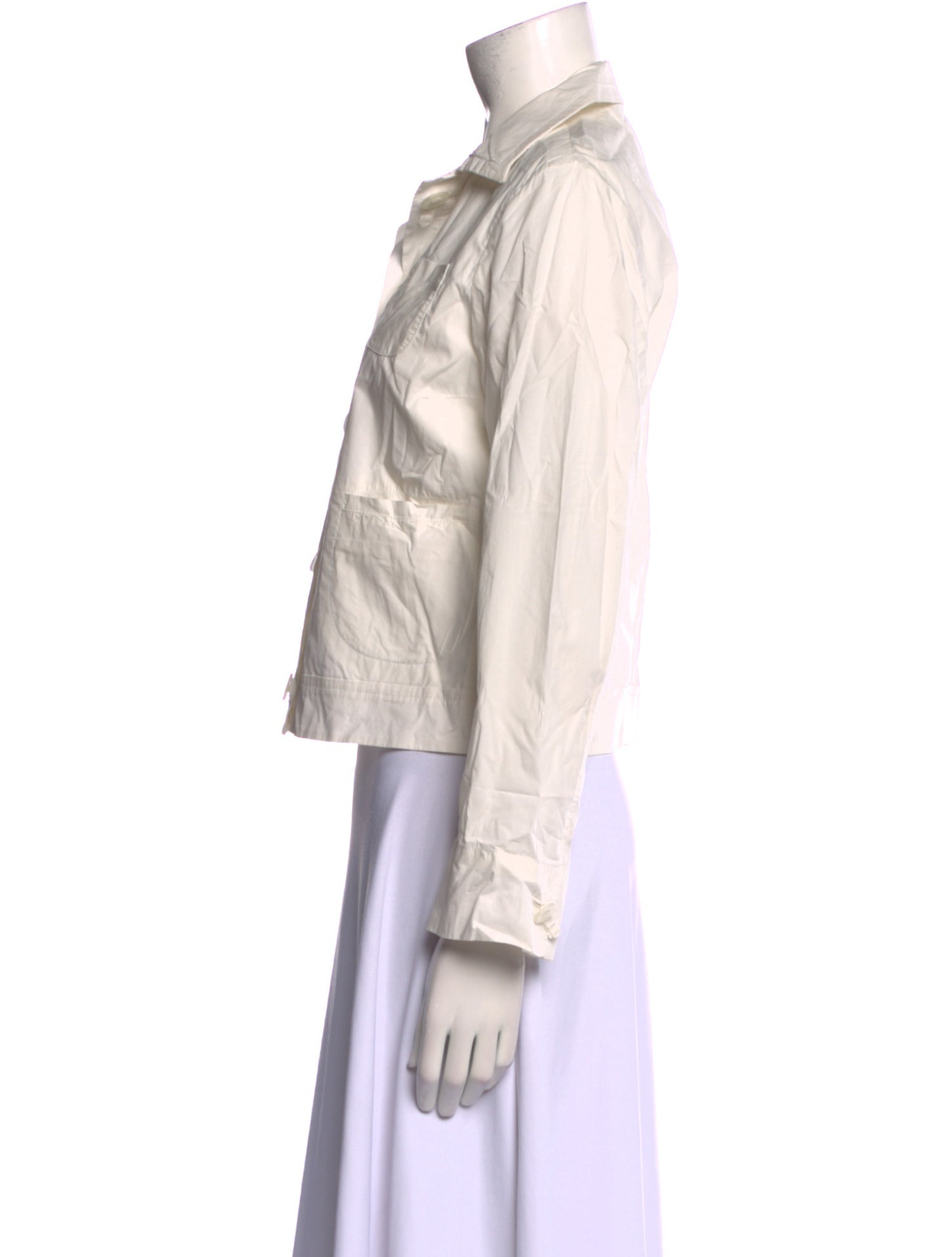 Jil Sander Long Sleeve Button-Up Top