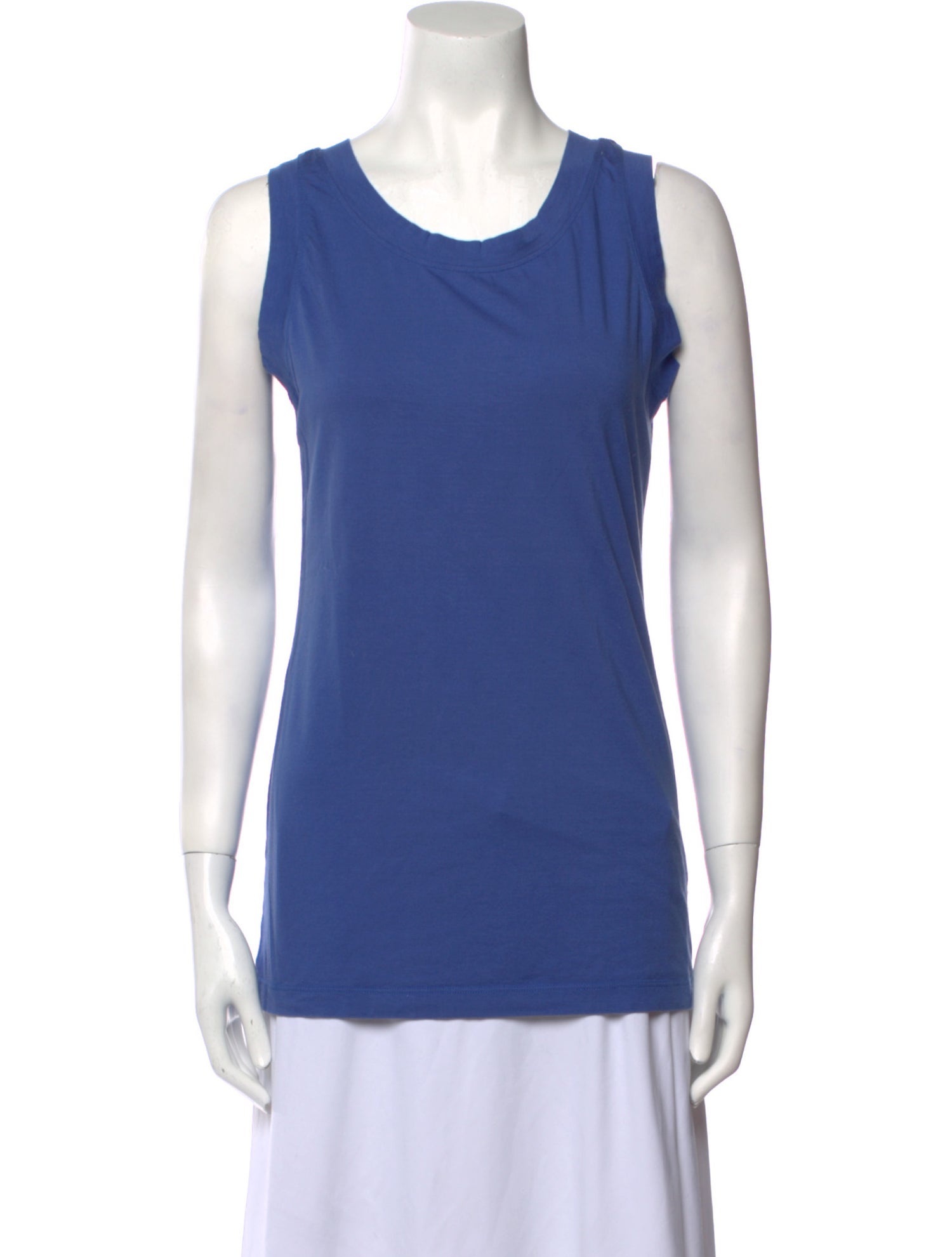 Jil Sander Scoop Neck Sleeveless Top