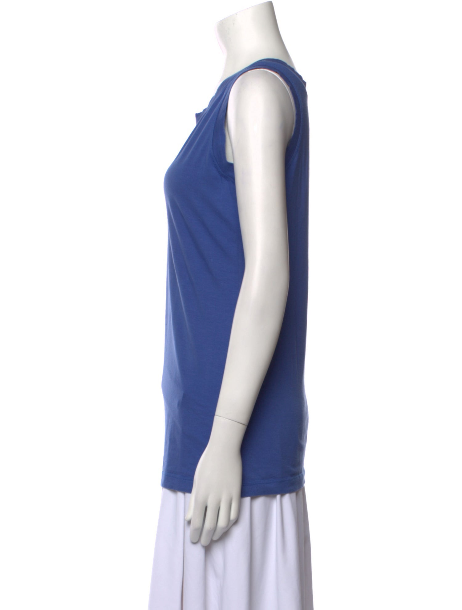 Jil Sander Scoop Neck Sleeveless Top