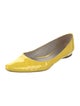 Jil Sander Patent Leather Ballet Flats