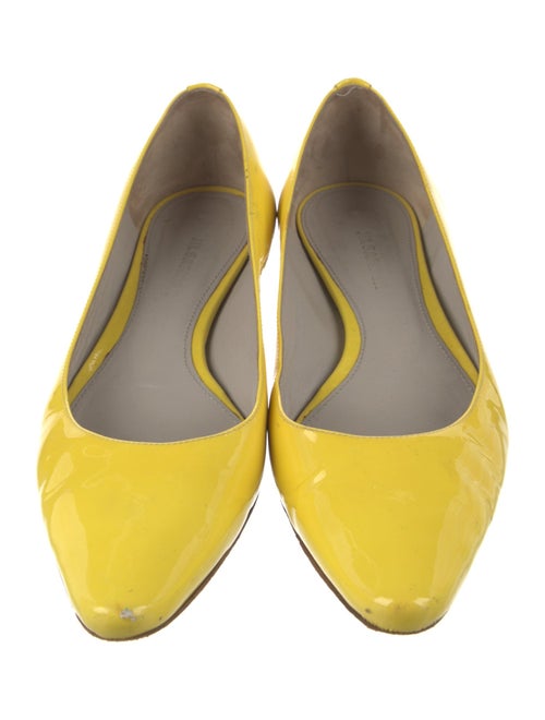 Jil Sander Patent Leather Ballet Flats