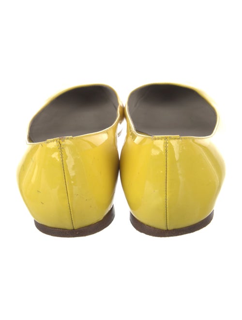 Jil Sander Patent Leather Ballet Flats