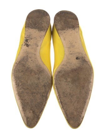 Jil Sander Patent Leather Ballet Flats