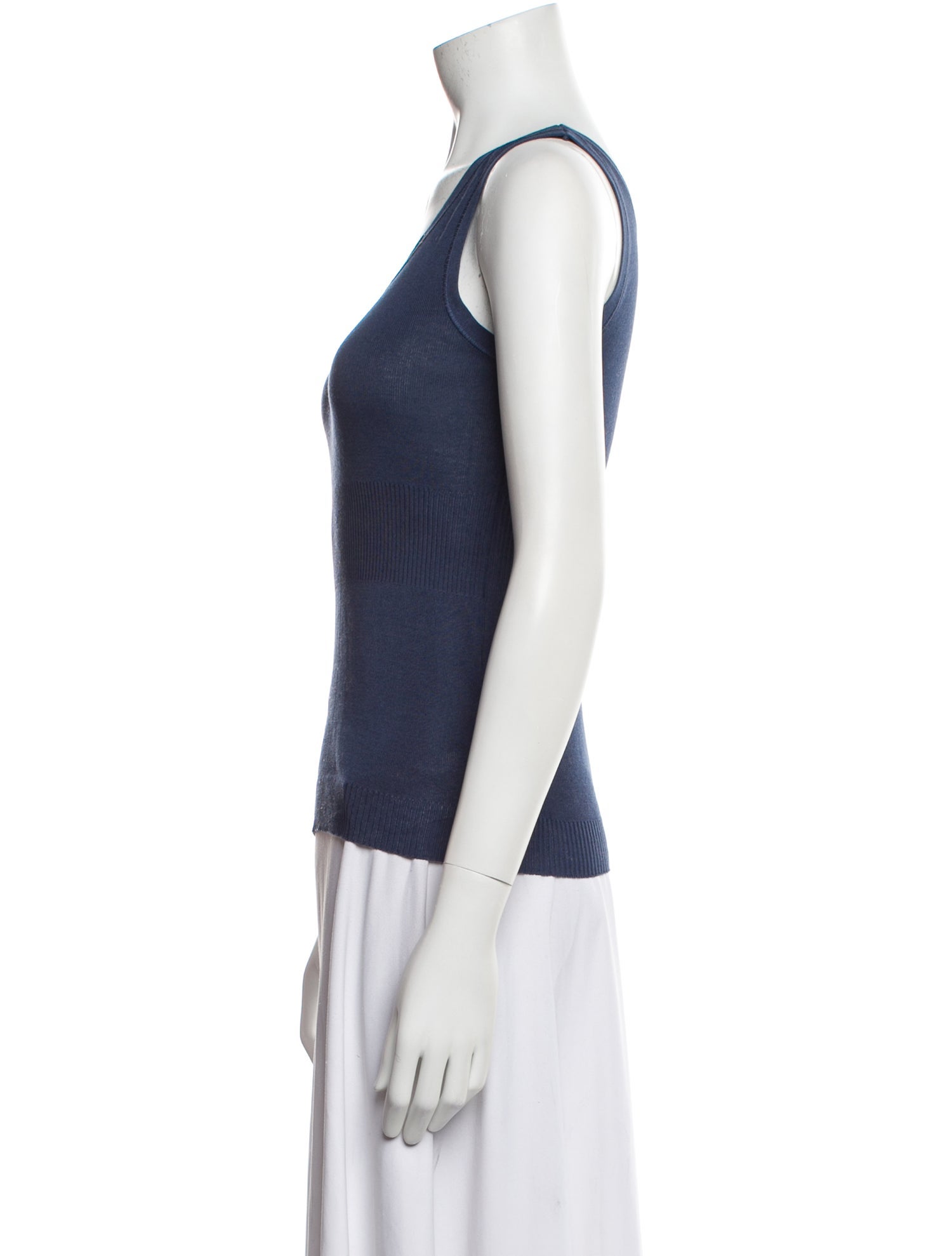 Jil Sander Scoop Neck Sleeveless Top