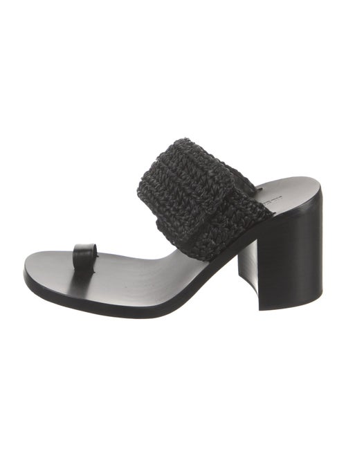 Jil Sander Leather Slides